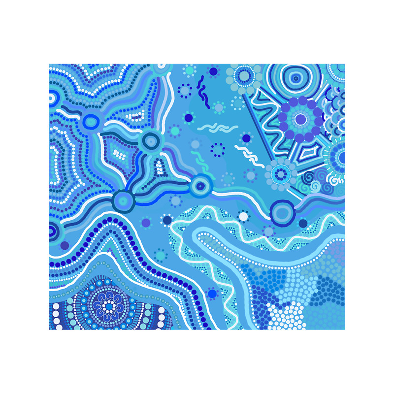 Australian Aboriginal art blue.png