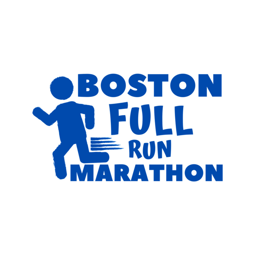Boston Full Marathon Run - 10K, Full, Half Marathoner Gift, Runner_s Gift, Running Gift,Blue (1).png