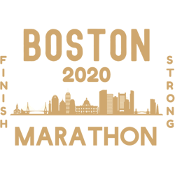 boston marathon 20205k, 10k, full, half marathoner gift, runners gift, running gift,gold, yell