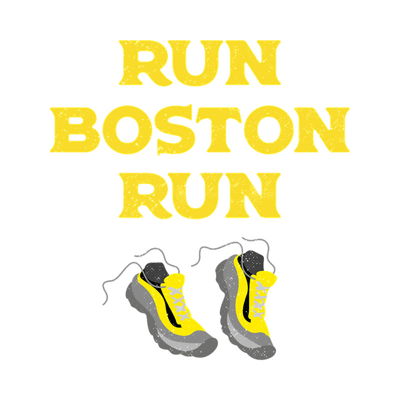 Run Boston Run Running Marathon.png