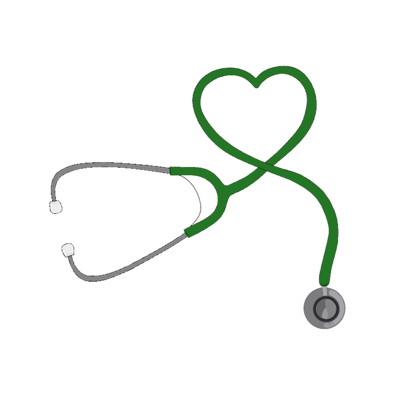 Green Stethoscope Heart.png
