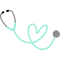 Mint Heart Stethoscope Active .png