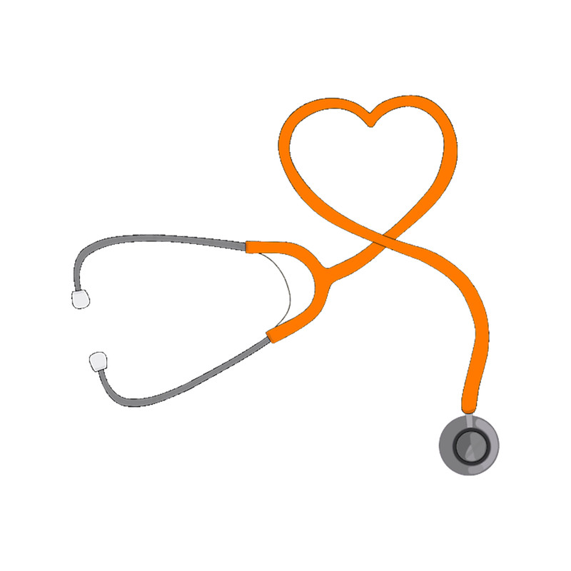 Orange Stethoscope Heart.png