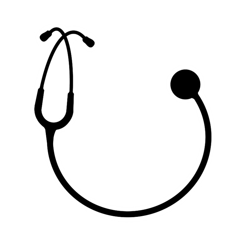 Stethoscope s , black stethoscope .png