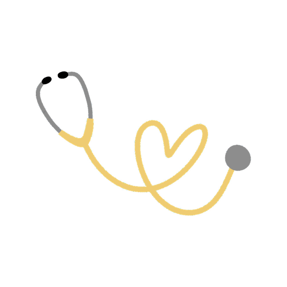 Yellow Heart Stethoscope Active .png