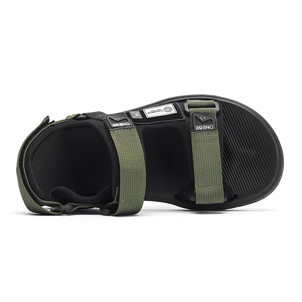 Mens Summer Casual Shoes, Fashionable Sports Trendy Sandals, Wear-Resistant Cool Beach Shoes, Lightweight Breathable