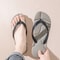 Men Slippers, Fashion Black Massage Flip Flops, Casual Non Slip Beach Slides, Comfortable Chanclas Hombre