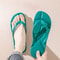 Men Slippers, Fashion Black Massage Flip Flops, Casual Non Slip Beach Slides, Comfortable Chanclas Hombre