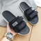Fashionable Mens Outdoor Slippers, Indoor Casual Slippers, Non-slip Soft Bottom Hook Loop Slippers, Beach Summer Sandal