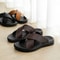 Mens Slippers Summer, Outdoor Beach Casual Sandals Large Size, Trend Flat Non-slip Comfortable Men Shoes