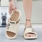 Mens Massage Slippers Summer, Indoor Outdoor Sandals, Beach Casual Shoes, Soft Comfortable Sole Slides, Lightweight Men