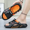Mens Massage Slippers Summer, Indoor Outdoor Sandals, Beach Casual Shoes, Soft Comfortable Sole Slides, Lightweight Men