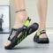 Mens Massage Slippers Summer, Indoor Outdoor Sandals, Beach Casual Shoes, Soft Comfortable Sole Slides, Lightweight Men