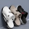 Summer Mens Slippers, EVA Light Sandals, Thick-soled Beach Shoes, Non-slip Adult Open-toe Sandals for Outdoor Wear