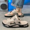 Summer Mens Slippers, EVA Light Sandals, Thick-soled Beach Shoes, Non-slip Adult Open-toe Sandals for Outdoor Wear