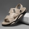 Summer Mens Slippers, EVA Light Sandals, Thick-soled Beach Shoes, Non-slip Adult Open-toe Sandals for Outdoor Wear