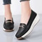 Designer Flat Platform Loafers for Women, Spilt Leather Casual Shoes, Wedge Sneakers, Slip On Ladies Moccasins