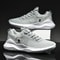 White Fashion Gym Casual Lightweight Walking Shoes High Quality Breathable Mesh Sneakers Plus Size 4