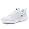 White Fashion Gym Casual Lightweight Walking Shoes High Quality Breathable Mesh Sneakers Plus Size 7