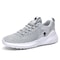 White Fashion Gym Casual Lightweight Walking Shoes High Quality Breathable Mesh Sneakers Plus Size 8