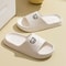 Printting Cute Bear Women Slippers, Indoor Summer Soft Cartoon Sandals, Anti-Slip Bathroom Comfy Outdoor Leisure Shoes