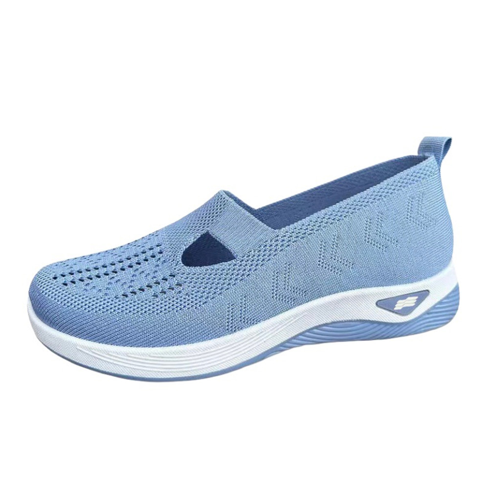 Womens Casual Shoes Womens Shoes Solid Color Breathable Sports Shoes Lightweight SoftSoled Walking