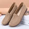 Breathable Womens Summer Mesh Shoes, Soft Sole, Shallow Mouth, Lazy Casual Shoes, Lightweight Mothers Shoes for Comfort