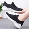 Women Casual Shoes Fashion, Breathable Walking Mesh Flat Shoes Sneakers, Gym Vulcanized Shoes, Purple Female Footwear