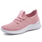 Women Casual Shoes Fashion, Breathable Walking Mesh Flat Shoes Sneakers, Gym Vulcanized Shoes, Purple Female Footwear