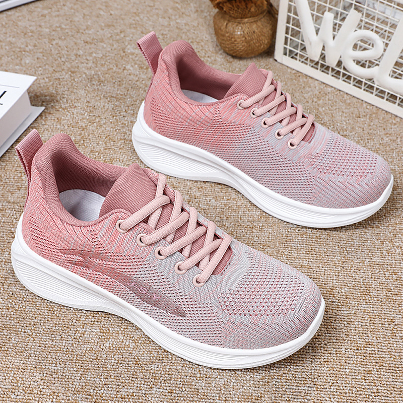 Fashion Mesh Laceup High Appearance Level Thick Sole Increase All Comfortable Nonslip Breathable Sp 3