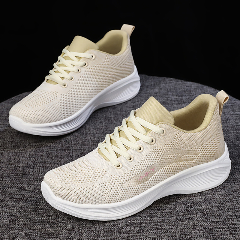 Fashion Mesh Laceup High Appearance Level Thick Sole Increase All Comfortable Nonslip Breathable Sp 5