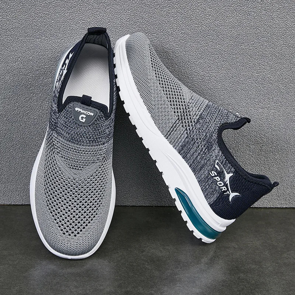 Mens Summer Shoes, Comfortable Lazy Shoes, Breathable Mesh Casual Sports Shoes Man, Cheap Shoes for Men, Clearance