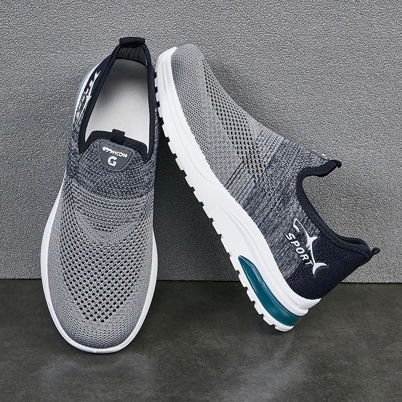 Mens Summer Shoes, Comfortable Lazy Shoes, Breathable Mesh Casual Sports Shoes Man, Cheap Shoes for Men, Clearance