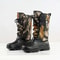 Waterproof Fishing Boots New Big Tree Camouflage Mens Shoes Winter Plush Boots High Top Snow Boots 0