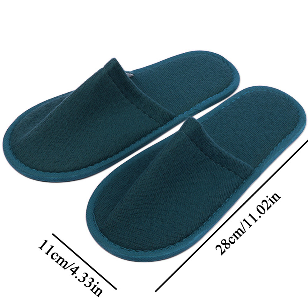 Travel Portable Women Indoor Slipper Spa Hotel Slippers Summer Spring Shoes House Bedroom Soft Flat 3