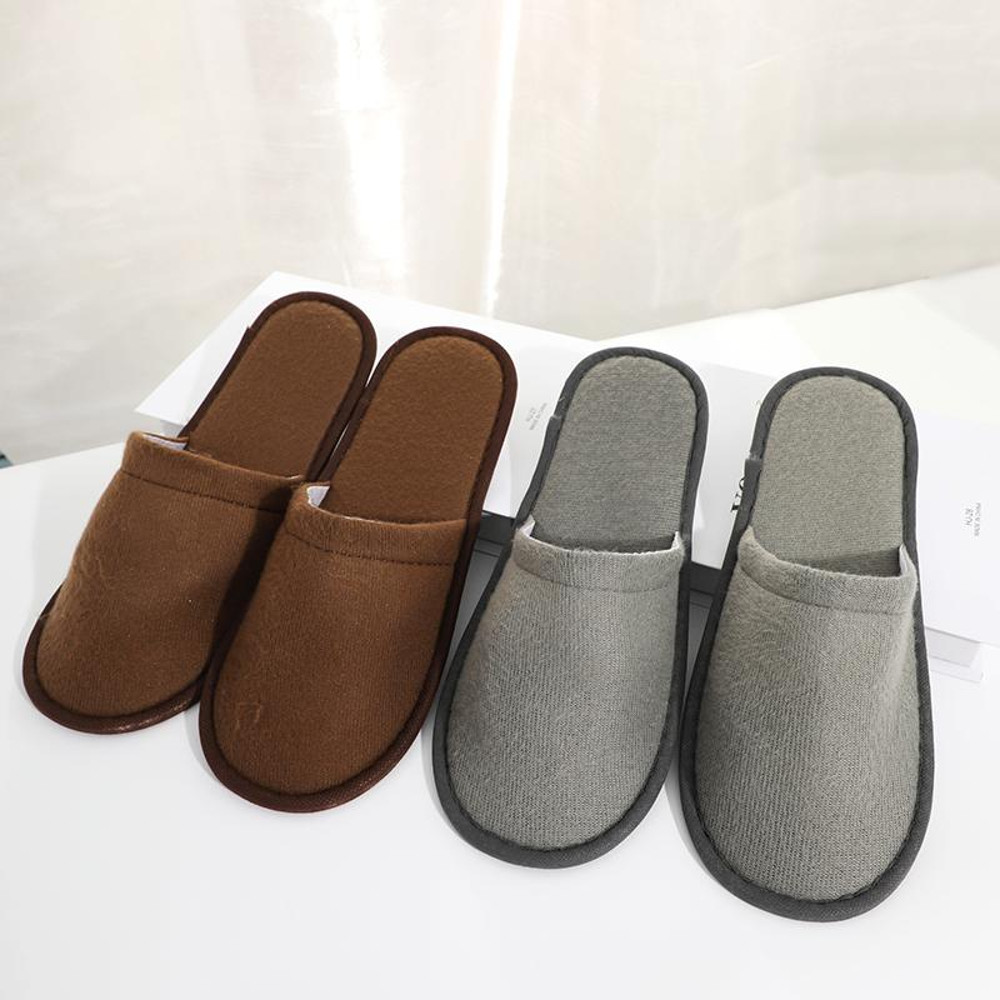 Travel Portable Women Indoor Slipper Spa Hotel Slippers Summer Spring Shoes House Bedroom Soft Flat 2