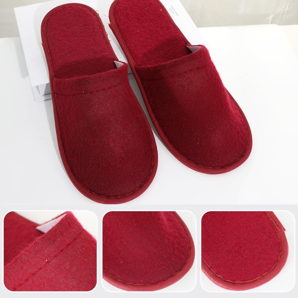 Travel Portable Women Indoor Slipper Spa Hotel Slippers Summer Spring Shoes House Bedroom Soft Flat 5