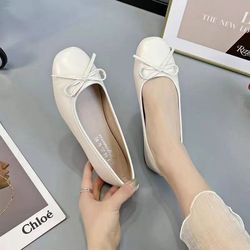 spring summer new arrival evening breeze flats, elegant bow-knot commuter versatile single shoes