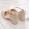 Fairy Style ThinStrap High Heels Spring Summer Bowknot Pumps With Golden Buckle Chic Comfortable W 8