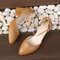 Fairy Style Thin-Strap High Heels, Spring Summer Bowknot Pumps with Golden Buckle, Chic & Comfortable Womens Fashion