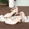 Fairy Style ThinStrap High Heels Spring Summer Bowknot Pumps With Golden Buckle Chic Comfortable W 5