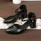 Fairy Style ThinStrap High Heels Spring Summer Bowknot Pumps With Golden Buckle Chic Comfortable W 6