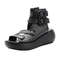 Womens Exquisite Strappy High Top Platform Sandals Stylish Comfortable High Heel Shoes For Every Oc 5