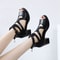 Elegant High-Heeled Peep-Toe Sandals, Newly Launched Stylish Design That Combines Refinement with Lasting Comfort