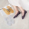Womens Sequin Flat Ladies Sandals, Clear Beach Jelly Shoes Sandalias De Mujer Stylish Summer Flats