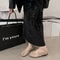Womens Breathable Mesh Black Ballet Shoes Spring Summer Fashion Flats With Soft Sole Round Toe Comf 1