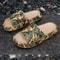 Adjustable DoubleBuckle Summer Holiday Printing Soft Women Slippers Pillow Platform Travel Sandals 20