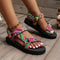 Summer Flat Women's Shoes Hemp Rope Foot Sandals Outdoor All-Match Casual Slippers Comfortable Women Sandals
