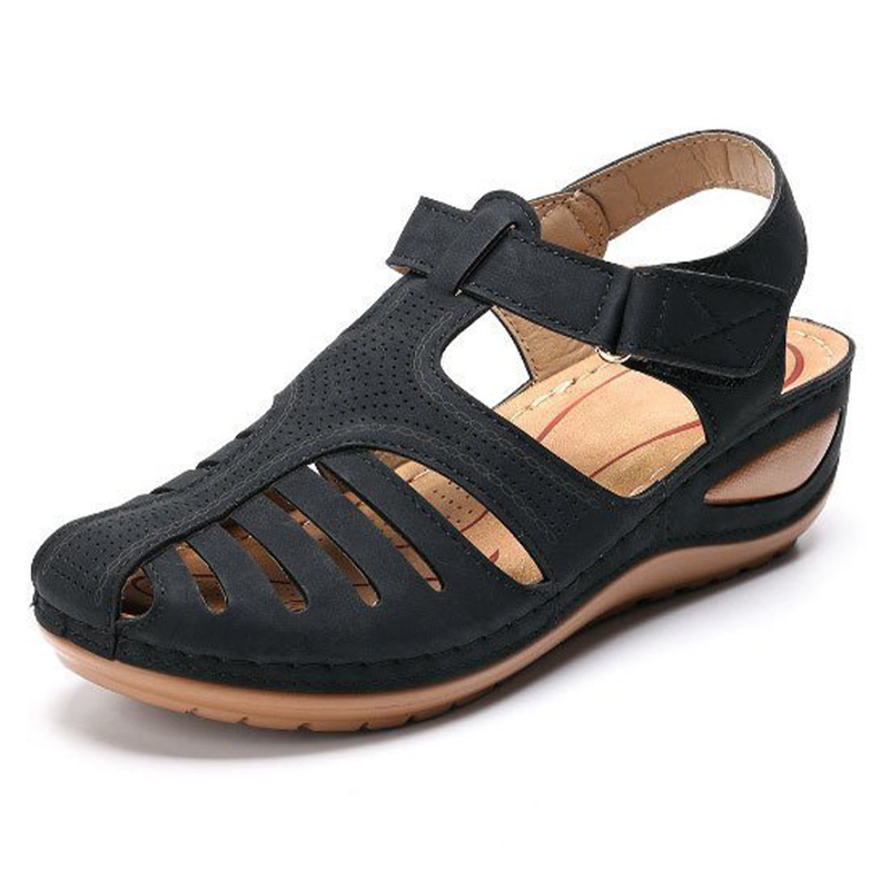 Premium Orthopedic New Womens Sandals Bunion Corrector Flats With Soft Sole Casual Beach Wedge Vulc 5