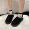 Feslishoet Winter Woman Slippers With Plush Interior Thick Bottom Anti Slip Sole Embroidered Fashio 2